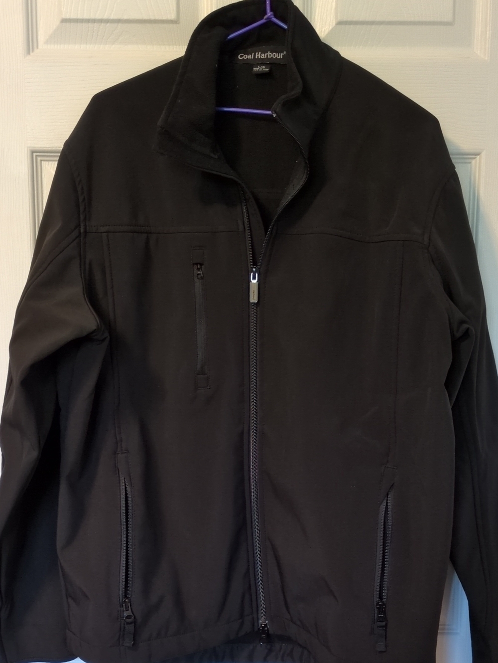 Men's Black Lightweight Shirt Jacket